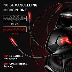 RUNMUS Gaming Headset Xbox One Headset 
