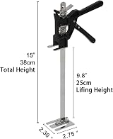 MEETOZ Labor Saving Arm Jack 2 Pack 560LB Lifting Tool Wall Tile Locator view 2