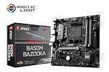 MSI Arsenal Gaming AMD Ryzen 1st and 2nd Gen AM4 M.2 USB 3 DDR4 DVI HDMI Micro-ATX Motherboard (B450M Bazooka)