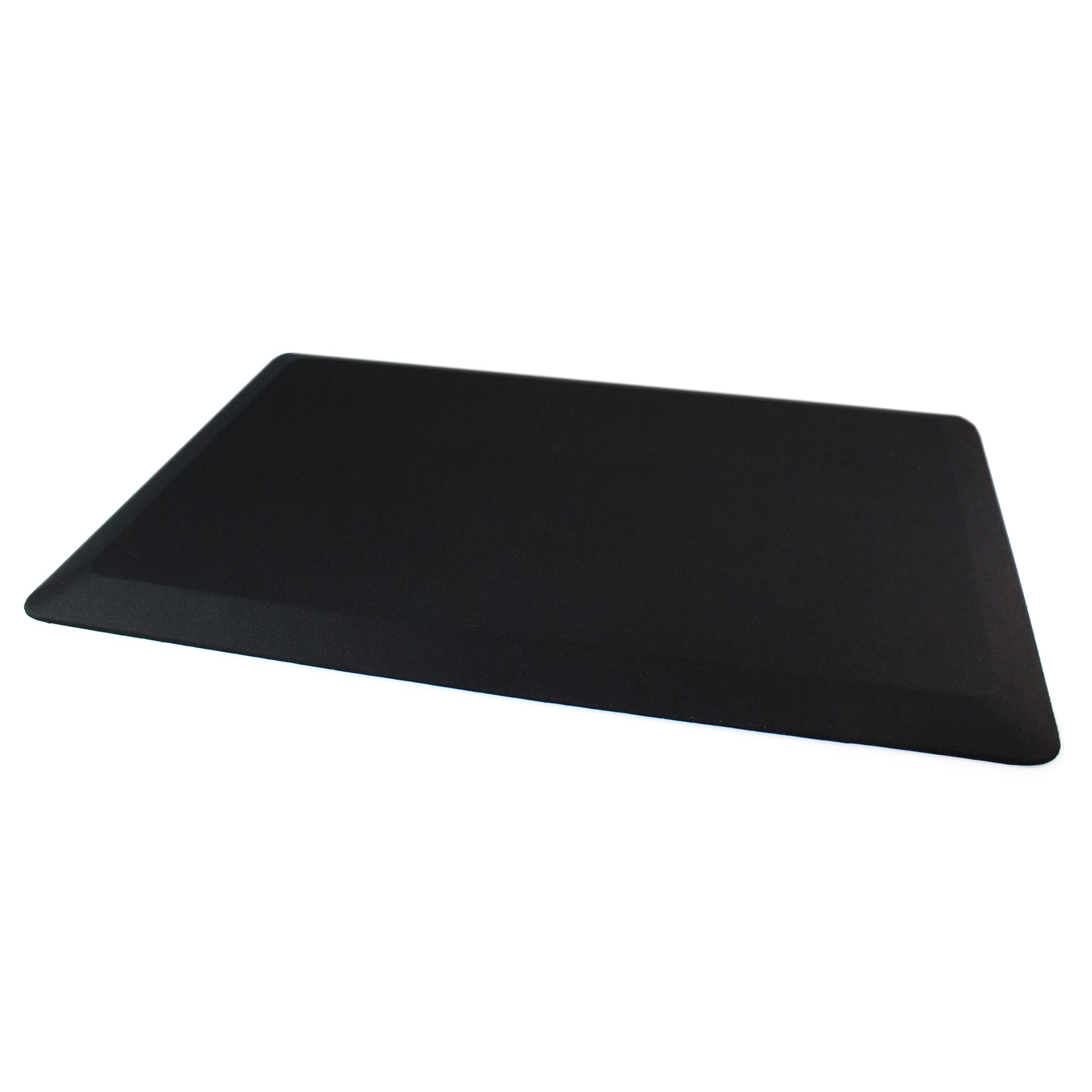 Ultralux Anti-Fatigue Standing Comfort Mat, Thick Non-Slip Cushioned Kitchen Floor Mat 2cm Thick 50 x 80cm Premium Durable Ergonomic Multi-Use Standing Support Pad, Home, Office, Kitchen Rug, Black