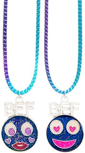Emoticons Necklace BFF Mood Set (Stretch Cord)