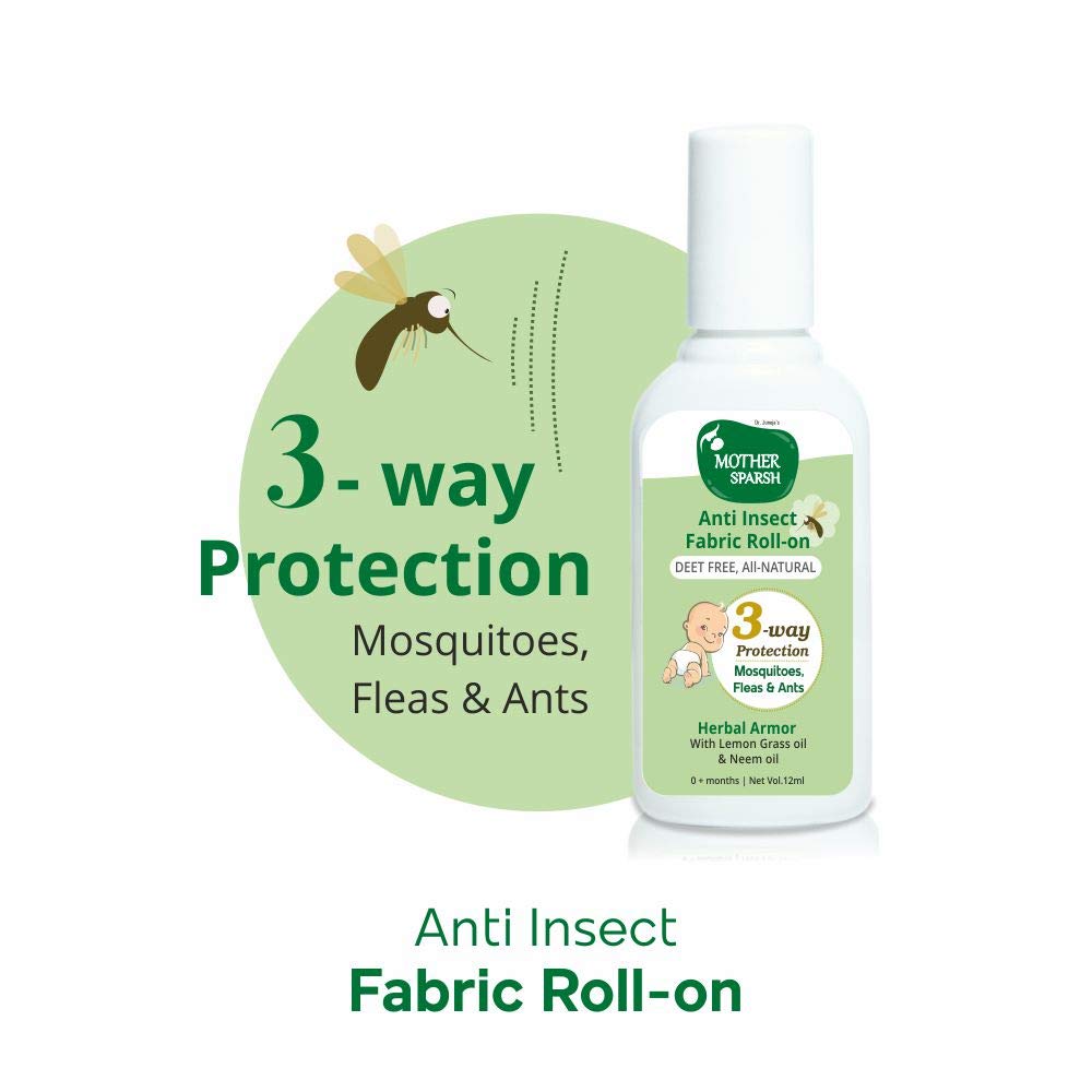 Buy Mother Sparsh Natural Mosquito Repellent Fabric Rollon for Babies