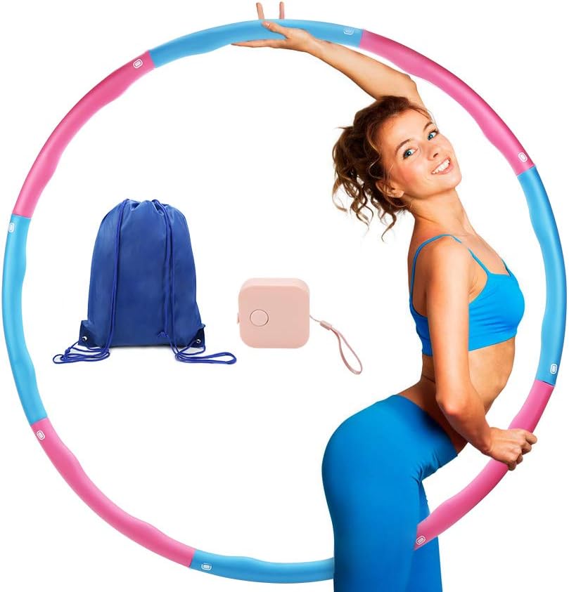 DricRoda Hula hoop, Weighted Hula Hoops for Adults 95cm Hula Fitness 1