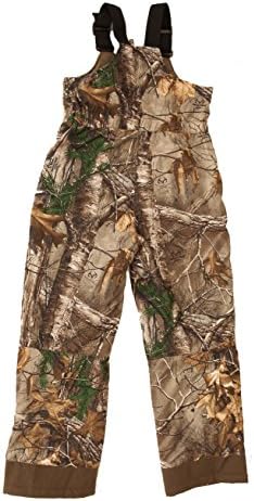 Youth Thinsulate Insulated Camo hunting Waterproof Bibs Realtree Xtra Camo