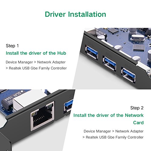 UGREEN-3-Port-PCI-Express-USB-30-Card-with-101001000Mbps-Gibabit-Lan-Adapter-Converter-for-Desktop-PC
