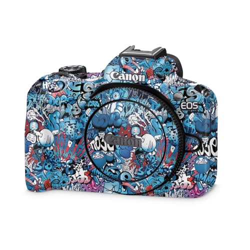 Camera Skin Compatible with Canon EOS R50 (2023) - Blue Meanies - Premium 3M Vi…