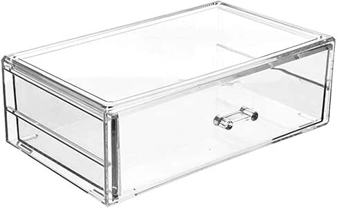 Cajonera Cesta Caja De Almacenamiento Cosmética Transparente Extra
