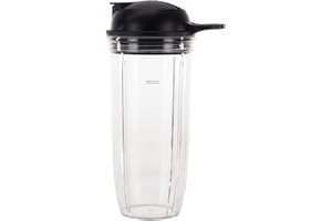 32 Oz Cup and to - Go Lid Replacement Parts, Compatible for NutriBullet, Pro 1000, Combo Select Blenders Easy Clean