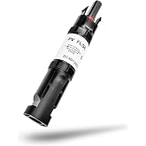 Newpowa Solar Inline Fuse Holder 15Amp Male and Female Connector 1000V Waterproof (15A)