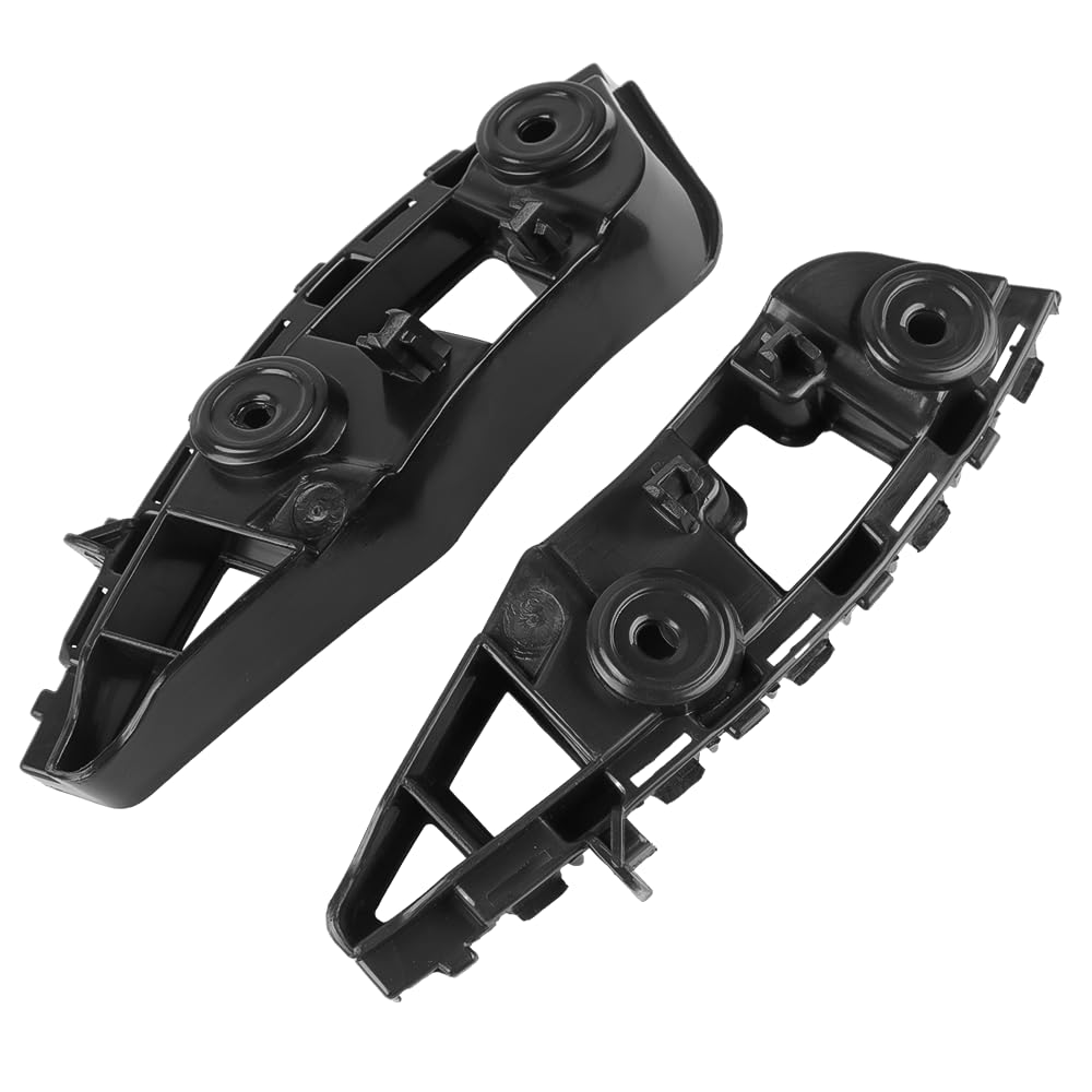 Photo 1 of 1 Pair Left and Right Side Front Bumper Bracket Bumper Mount Support Bracket - Compatible for Volkswagen Jetta 1.4L L4 - Gas, 1.8L L4 - Gas, 2.0L L4 - Gas - Replace Part 5C6807183A, 5C6807184A