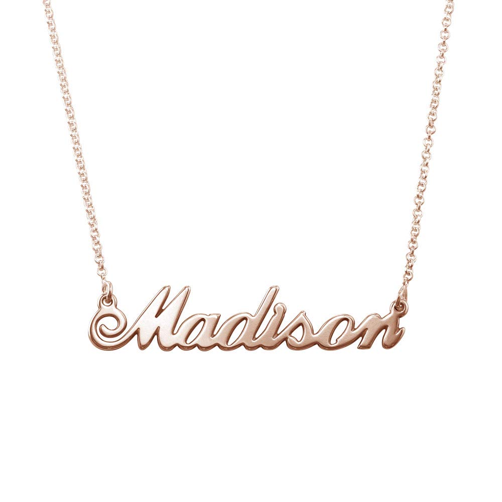 Nameplate Pendant Precious Metals 