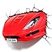 3DLightFX Vehicles Red Sports Car 3D Deco Light