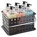 iDesign Spa BPA-Free Plastic Small Stackable Basket with Handle - 5.3