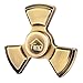 Fancy Home Anti-Anxiety Quiet Tri Fidget Hand Spinner EDC Toy for Relief from ADD ADHD, Anxiety and Boredom,Ceramic Bearing Last 5-8 Minutes Glow in The Dark Retro Bronze