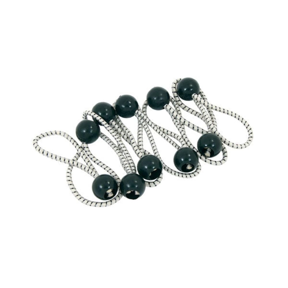 Neilsen CT3179 10pc Bungee Cord Pack 100mm with Black Plastic Ball Ends