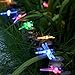 InnooLight Solar Dragonfly String Lights 21 Feet 30 LED Outdoor Christmas Trees Fairy Light, Decoration Lights for Garden, Patio, Proch, Deck, Wedding, Party and Holiday Decorations, Multi Color