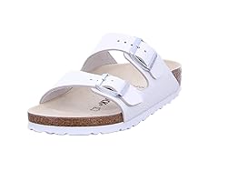 Birkenstock Unisex Arizona White Sandals - 6-6.5