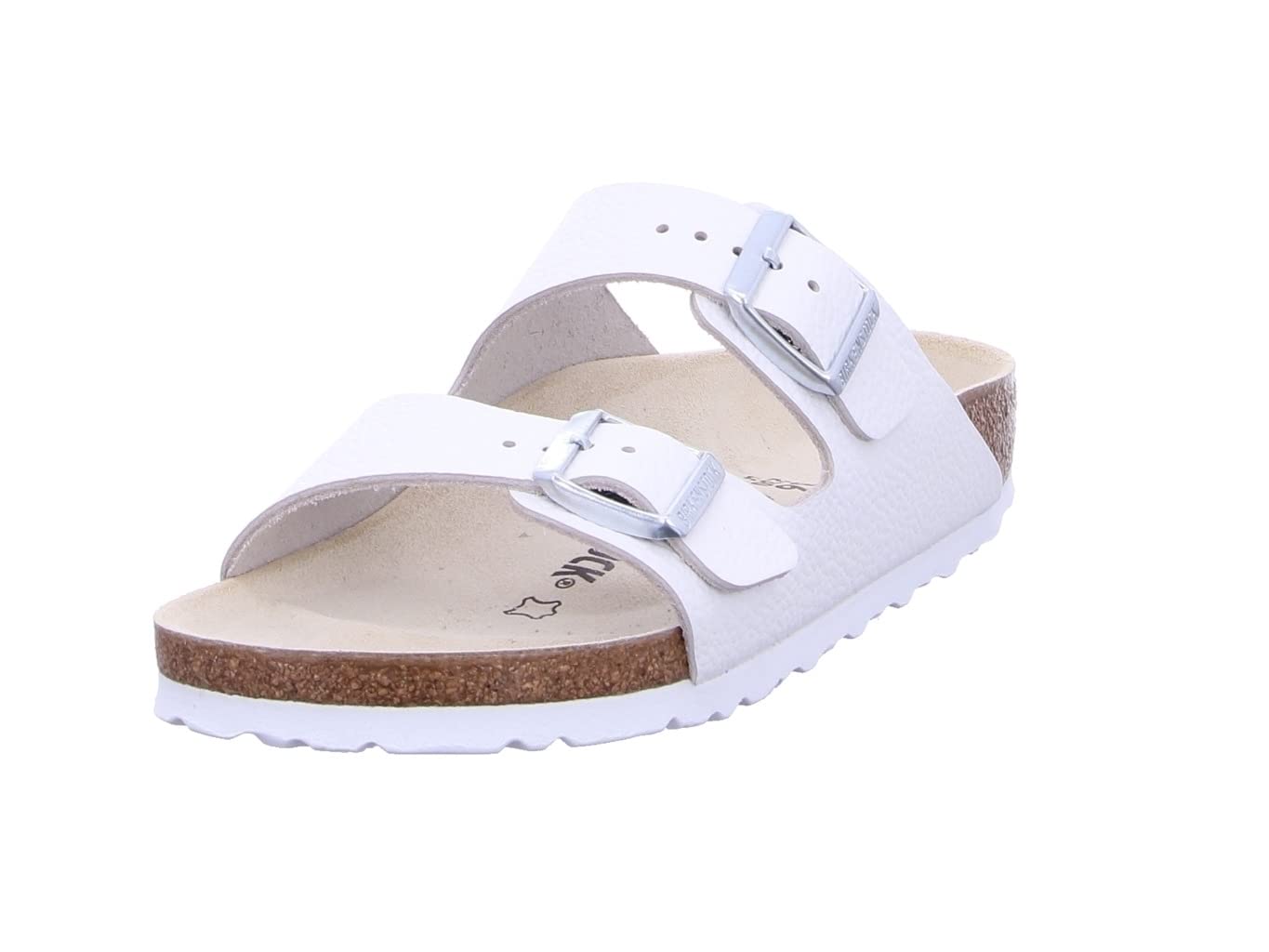 Birkenstock Unisex Arizona White Sandals - 6-6.5