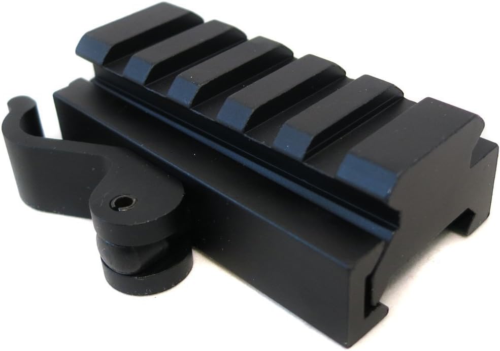 BigTron 5 Slot 0.5x2.5 pulgadas táctico bajo perfil QD Riser Quick Release Picatinny Rail