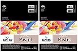 2-Pack - Canson Mi-Teintes Pastel Paper Pad, White