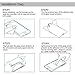 Screen Protector, Kuxiu® 9H Hardness Tempered Glass LCD Protective Film for Kyocera Phone