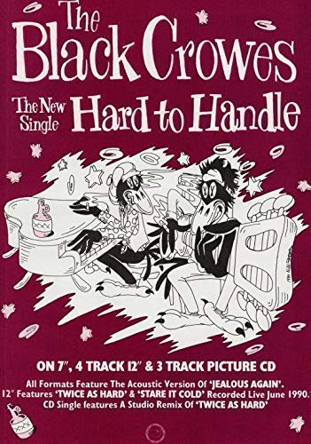 The Black Crowes Hard To Handle Photo Print Poster Shake - 