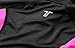 TCA Women's Winter Run Half-Zip Long Sleeve Running Top - Black/Pink, Medium
