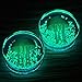 Glow in The Dark White Jellyfish Glass Plugs Ear Gauges