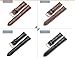 Ladies' Brown Calf Leather Replacement Watch Band 14mm Width 7.08inch Length with Spring Bars/Pins