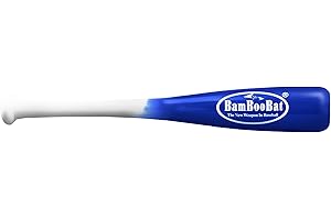 BamBooBat by PINNACLE SPORTS EQUIPMENT INC. Adult Baseball and Softball Wood One Hand Training Bat- 18 Inch or 21 Inch