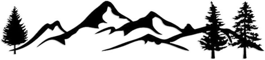 Fendiy SUV RV Camper 100cm Mountain Car Decor Car Sticker Decal