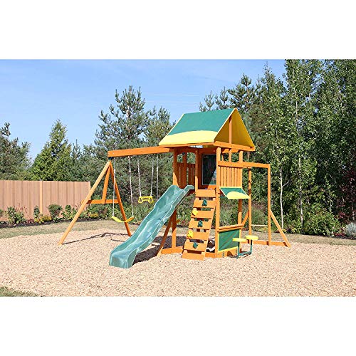 KidKraft Brightside Cedar Wood Swing Set / Playset F23210 Buy Online