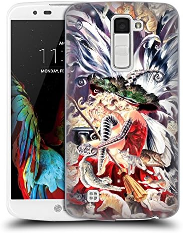 Official Ruth Thompson Faerie Witch of Cats Fairies Hard Back Case for LG K10 / K10 Dual SIM