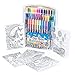 Glitter Gel Ink Pens Set: Assorted Color Pen Kit with Sparkle, Metallic and Pastel Jelly Pens for Kids and Adults - Gel Ink Art Supplies for Coloring, Writing, Drawing and Scrapbooking - 36 Pack