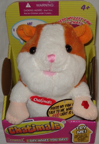 Chatimals Talking Hamster (Orange)