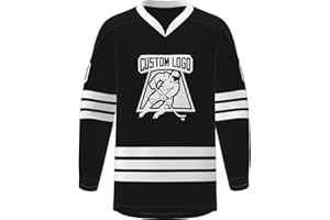 Custom Hockey Jersey Hockey Practice Jerseys Stitched/Printed Name Number,Personanlized Sports Uniform for Men/Youth/Women