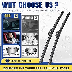 2 wiper Factory For VW Jetta 2011-2019 Passat
