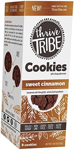 Paleo Cookies - Sweet Cinnamon, 7.65 oz (9 cookies)