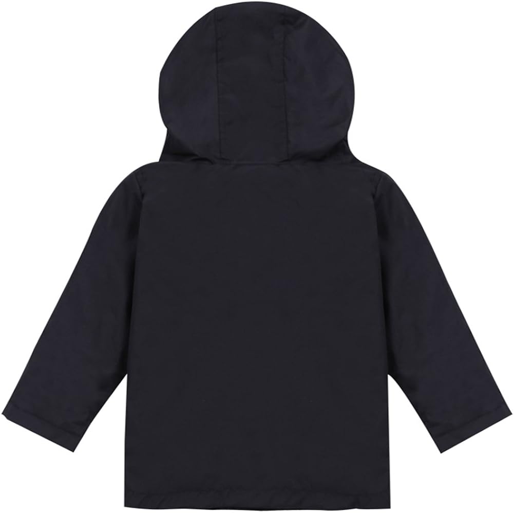 girls black waterproof coat