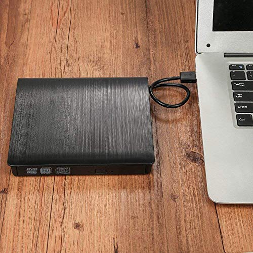 External CD Drive, USB 3.0 Portable CD DVD Player,Ultra Slim CD DVD Drive Burner Reader Writer with Embedded Cable, Excellent External DVD Drive for Mac Laptop Notebook and Desktop - Thumbnail 5