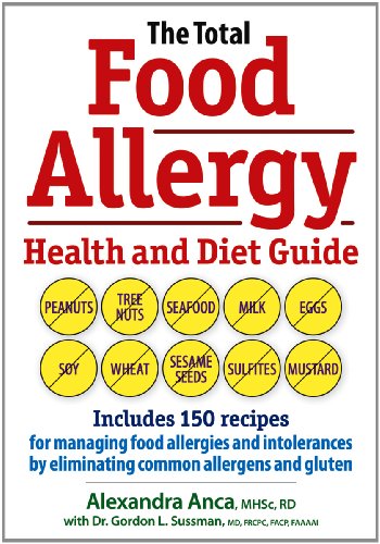 The Total Food Allergy Health and Diet Guide: Includes 150 Recipes for Managing Food Allergies and Intolerances by Eliminating Common Allergens and Gluten by Alexandra Anca MHSc RD, Gordon Sussman MD FRCPC FACP FAAAAI