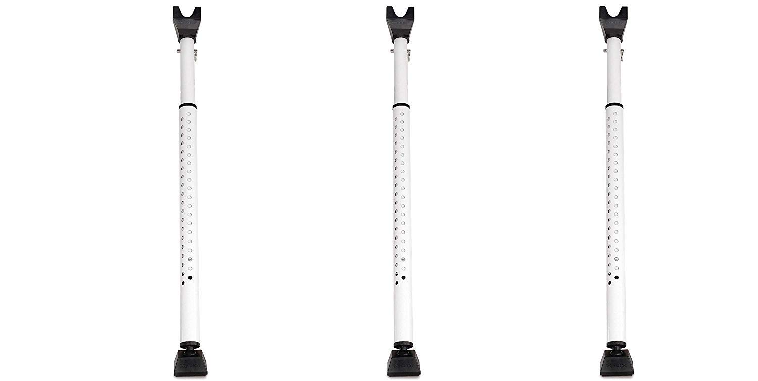Master Lock 265D Door Security Bar, Adjustable from 271/2 in. to 441/2 in, White