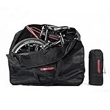Huntvp Bike Travel Bag Case Box Thick Bicycle Folding Carry Bag Pouch,Bike Transport Case for Air Travel
