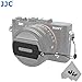 JJC Deluxe Nappa Leather Lens Cap Keeper Sticker with String for Sony RX1R II RX1R RX1 Compact Camera Lens Cap Anti-lost