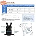 NICREW Legs Out Front Dog Carrier, Hands-Free Adjustable Pet Backpack Carrier, Wide Straps Shoulder Pads (Upgraded Black, XL)