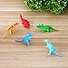 Acekid 72PCS Mini Dinosaurs Toys Set Realistic Looking Dinosaur PVC Plastic Assorted Educational Toy for Kids Party Favor Gift Set (type 5)