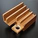 FOXWILL 5 Port Charging Station Natural Bamboo Organizer Charging Stand With Apple Watch Charger /Stand For Smart phones ,Tablets ,Camera ,And Other Electronic Devices,Sales Promotion