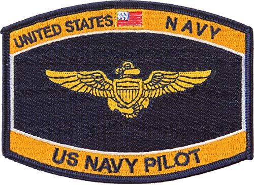 USN Pilot Patch Full Color