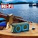 AncordWorks Portable Bluetooth Speaker Hi-Fi Sound Bass Enhance 20 Wattage IPX7 Water Resistant Floating Shelf Twenty Four Hour Playtime Perfect Wireless Speaker for Home Outdoors Travel