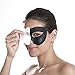 Eye Gel Mask For Puffy Eyes and Dark Circles - Natural, Hydrating, and Anti-Aging Ingredients To Also Reduce Appearance of Bags, Crow's Feet, Wrinkles & Fine Lines - 5 Bamboo Charcoal Fiber Masks